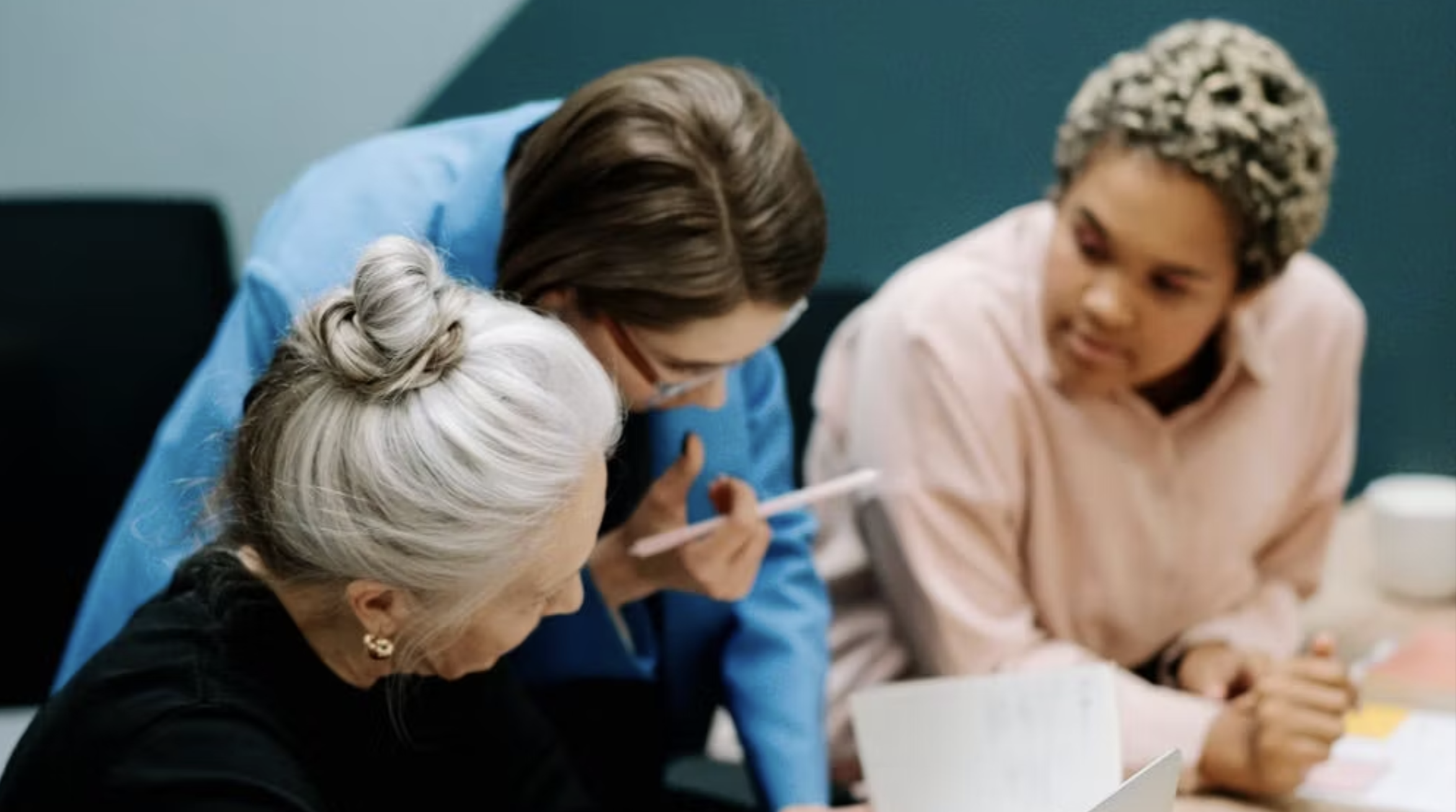 Équipe DSI en réunion de travail